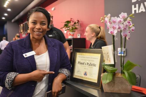 Pinot's Palette Ribbon Cutting 2019